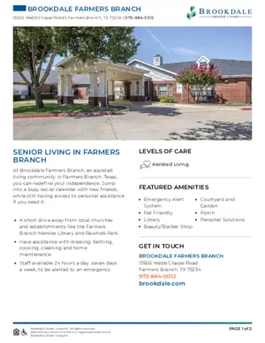 Icon of Community Brochure
