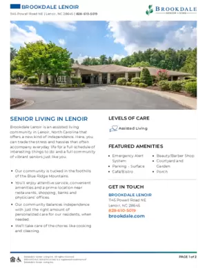 Icon of Community Brochure