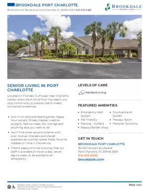 Icon of Community Brochure