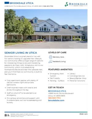 Icon of Community Brochure