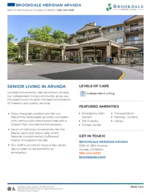 Icon of Community Brochure